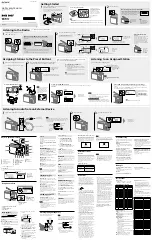 Sony XDR-S61D Operating Instructions preview