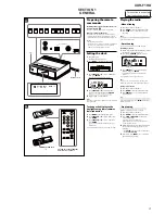 Preview for 3 page of Sony XDRF1HD - HD Radio Tuner Service Manual