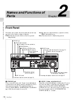 Предварительный просмотр 18 страницы Sony XDS-PD2000 (J) Operation Manual