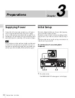 Предварительный просмотр 34 страницы Sony XDS-PD2000 (J) Operation Manual