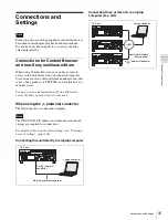 Предварительный просмотр 37 страницы Sony XDS-PD2000 (J) Operation Manual