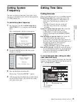 Предварительный просмотр 43 страницы Sony XDS-PD2000 (J) Operation Manual