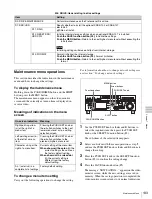 Предварительный просмотр 133 страницы Sony XDS-PD2000 (J) Operation Manual