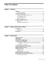 Preview for 5 page of Sony XDS1000 Operation Manual