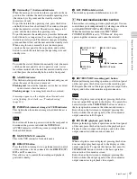 Preview for 17 page of Sony XDS1000 Operation Manual