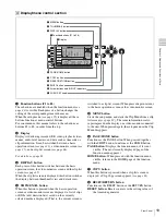 Preview for 19 page of Sony XDS1000 Operation Manual