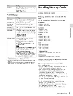 Preview for 47 page of Sony XDS1000 Operation Manual