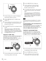 Preview for 58 page of Sony XDS1000 Operation Manual