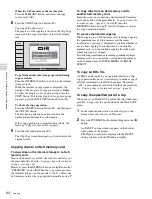 Preview for 62 page of Sony XDS1000 Operation Manual