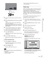 Preview for 63 page of Sony XDS1000 Operation Manual