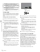 Preview for 76 page of Sony XDS1000 Operation Manual