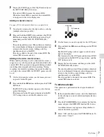 Preview for 77 page of Sony XDS1000 Operation Manual