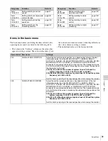 Preview for 91 page of Sony XDS1000 Operation Manual