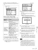 Preview for 95 page of Sony XDS1000 Operation Manual