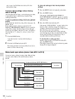 Preview for 96 page of Sony XDS1000 Operation Manual