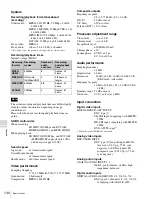 Preview for 130 page of Sony XDS1000 Operation Manual