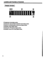 Предварительный просмотр 6 страницы Sony XE-744 Operating Instructions Manual