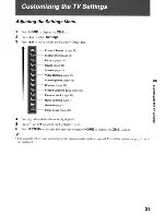 Предварительный просмотр 30 страницы Sony XEL-1 - 11" OLED TV Operating Instructions Manual