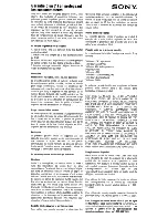 Preview for 53 page of Sony XEL-1 - 11" OLED TV Operating Instructions Manual