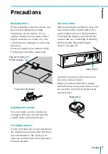 Preview for 7 page of Sony XES-Z50 Operating Instructions Manual