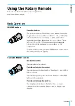 Preview for 9 page of Sony XES-Z50 Operating Instructions Manual