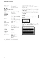 Preview for 2 page of Sony XGR600 Service Manual