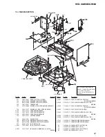 Предварительный просмотр 57 страницы Sony XGR600 Service Manual