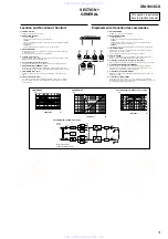 Preview for 3 page of Sony XM-1004GX Service Manual