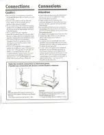 Preview for 3 page of Sony XM-1252GTR - Power Stereo Amplifier Operating Instructions Manual