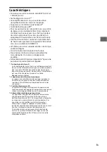 Preview for 21 page of Sony XM-1ES Operating Instructions Manual