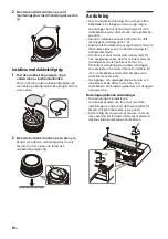 Preview for 92 page of Sony XM-1ES Operating Instructions Manual