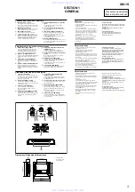 Preview for 3 page of Sony XM-1S Service Manual