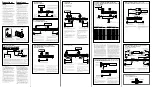 Предварительный просмотр 2 страницы Sony XM-2002GTW - Stereo Amplifier Operating Instructions