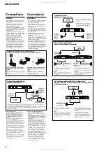 Предварительный просмотр 4 страницы Sony XM-2200GTX Operating & Mounting Service Manual