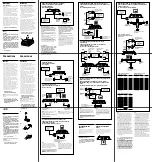 Preview for 2 page of Sony XM-222 Operating Instructions