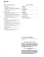 Preview for 2 page of Sony XM-222MK2 Service Manual