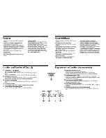 Preview for 7 page of Sony XM-280GTX Marketing Specifications Operating Instructions Manual