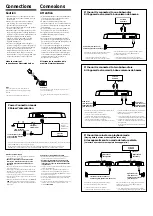 Предварительный просмотр 3 страницы Sony XM-3001SXD - Stereo Power Amplifier Operating Instructions