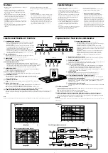 Preview for 2 page of Sony XM-405EQX Marketing Specifications Operating Instructions