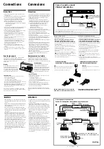 Preview for 3 page of Sony XM-405EQX Marketing Specifications Operating Instructions