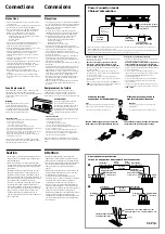 Preview for 3 page of Sony XM-405EQX2 Operating Instructions