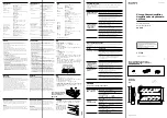 Preview for 1 page of Sony XM-444 Operating Instructions