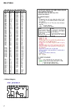 Предварительный просмотр 28 страницы Sony XM-475GSX Marketing Specifications, Connections & Service Manual