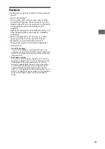 Preview for 3 page of Sony XM-4ES Operating Instructions Manual