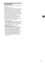 Preview for 19 page of Sony XM-4ES Operating Instructions Manual