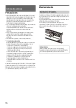 Preview for 62 page of Sony XM-4ES Operating Instructions Manual