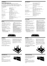 Preview for 1 page of Sony XM-502Z - Stereo Power Amplifier Operating Instructions