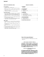 Preview for 2 page of Sony XM-504Z - Stereo Power Amplifier Service Manual