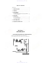 Preview for 2 page of Sony XM-552HX Service Manual