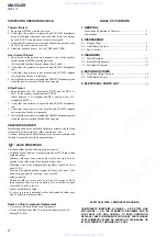 Preview for 2 page of Sony XM-552ZR Service Manual